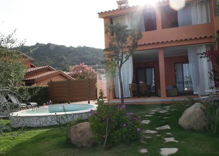 Rey Palma House 400 M Dal Mare Piscina Esclusiva Nyaraló Costa Rei